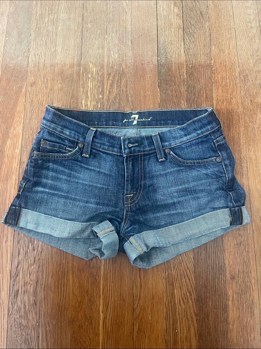 Seven for all mankind denim shorts size 24
